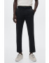 Mango Man pantaloni Prato barbati culoarea albastru marin drept - Pled.ro