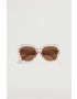 Mango ochelari de soare Rose femei culoarea roz - Pled.ro