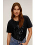 Mango Tricou Shine - Pled.ro