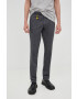 Manuel Ritz pantaloni barbati culoarea gri cu fason chinos - Pled.ro