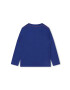 Marc Jacobs longsleeve din bumbac pentru copii culoarea albastru marin cu imprimeu - Pled.ro