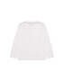 Marc Jacobs longsleeve din bumbac pentru copii culoarea alb cu imprimeu - Pled.ro