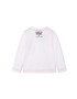 Marc Jacobs longsleeve din bumbac pentru copii x Looney Tunes culoarea alb cu imprimeu - Pled.ro