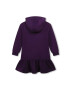 Marc Jacobs rochie din bumbac pentru copii culoarea violet mini drept - Pled.ro