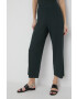 Marc O'Polo pantaloni femei culoarea verde drept high waist - Pled.ro