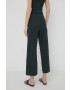 Marc O'Polo pantaloni femei culoarea verde drept high waist - Pled.ro