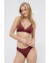 Marc O'Polo Sutien culoarea bordo material neted - Pled.ro