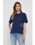 Marc O'Polo tricou din bumbac Denim - Pled.ro