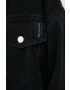 Marc O'Polo geaca jeans DENIM femei culoarea negru de tranzitie oversize - Pled.ro