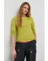 Marc O'Polo longsleeve din bumbac culoarea verde - Pled.ro