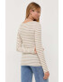 Marc O'Polo longsleeve din bumbac culoarea bej - Pled.ro