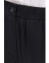 Marc O'Polo pantaloni femei culoarea negru lat high waist - Pled.ro