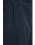 Marc O'Polo pantaloni de bumbac culoarea albastru marin drept high waist - Pled.ro