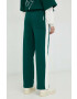 Marc O'Polo pantaloni de trening din bumbac femei culoarea verde modelator - Pled.ro