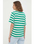 Marc O'Polo tricou DENIM femei culoarea verde - Pled.ro