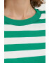 Marc O'Polo tricou DENIM femei culoarea verde - Pled.ro