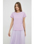 Marella tricou din bumbac culoarea violet - Pled.ro