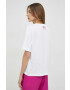 Marella tricou din bumbac culoarea alb - Pled.ro