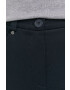 Max&Co. pantaloni femei culoarea albastru marin mulata high waist - Pled.ro