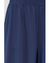 Max&Co. pantaloni femei culoarea albastru marin lat high waist - Pled.ro