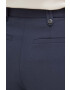 Max&Co. pantaloni femei culoarea albastru marin lat high waist - Pled.ro