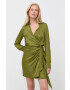 Max&Co. rochie culoarea verde mini evazati - Pled.ro