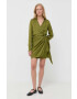 Max&Co. rochie culoarea verde mini evazati - Pled.ro