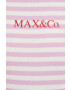 Max&Co. tricou din bumbac culoarea roz - Pled.ro