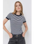 Max&Co. tricou din bumbac culoarea albastru marin - Pled.ro