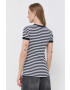 Max&Co. tricou din bumbac culoarea albastru marin - Pled.ro