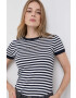 Max&Co. tricou din bumbac culoarea albastru marin - Pled.ro