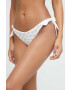 Max Mara Beachwear Max Mara chiloti de baie culoarea alb - Pled.ro