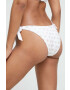 Max Mara Beachwear Max Mara chiloti de baie culoarea alb - Pled.ro