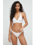 Max Mara Beachwear Max Mara chiloti de baie culoarea alb - Pled.ro