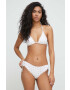 Max Mara Beachwear Max Mara chiloti de baie culoarea alb - Pled.ro