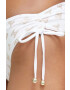 Max Mara Beachwear Max Mara chiloti de baie culoarea alb - Pled.ro