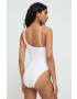 Max Mara Beachwear Max Mara costum de baie dintr-o bucată culoarea alb cupa moale - Pled.ro