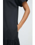 Max Mara Beachwear rochie de plaja culoarea negru - Pled.ro