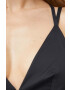 Max Mara Beachwear rochie de plaja culoarea negru - Pled.ro