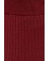 Max Mara Leisure fusta culoarea bordo midi drept - Pled.ro