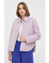 Max Mara Leisure geaca de ploaie femei culoarea violet de tranzitie - Pled.ro