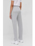 Max Mara Leisure pantaloni femei culoarea roz drept high waist - Pled.ro