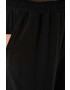 Max Mara Leisure pantaloni femei culoarea negru lat high waist - Pled.ro