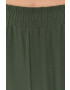 Max Mara Leisure pantaloni femei culoarea verde lat high waist - Pled.ro