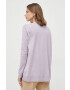 Max Mara Leisure pulover de mătase culoarea violet light - Pled.ro