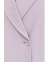 Max Mara Leisure sacou culoarea violet cu doua randuri de nasturi neted - Pled.ro