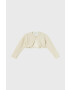 Mayoral cardigan bebe culoarea bej light - Pled.ro