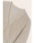 Mayoral cardigan copii culoarea maro light - Pled.ro