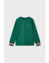 Mayoral longsleeve copii culoarea verde neted - Pled.ro