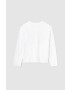 Mayoral longsleeve din bumbac pentru copii culoarea bej - Pled.ro